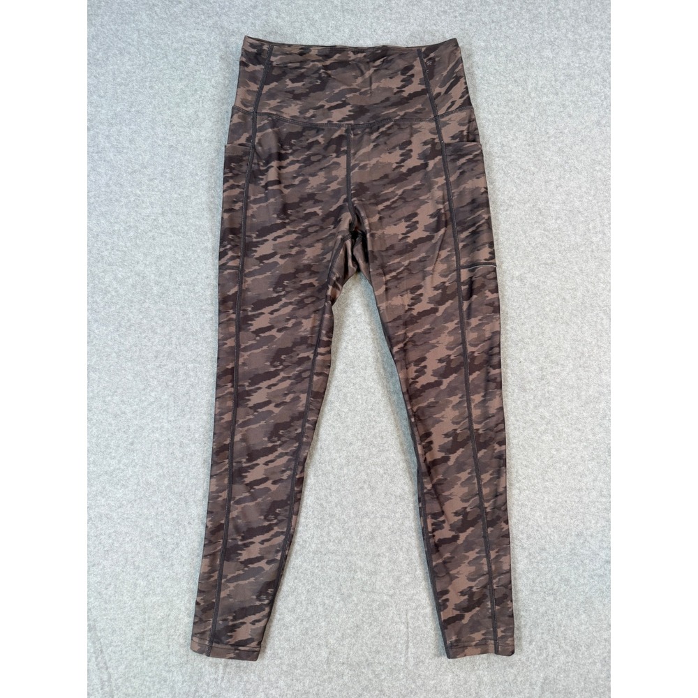 Laundry by Shelli Segal Medium Leggings Camo High Rise Pocket Spandex